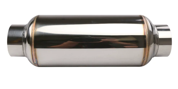 Didelio našumo vidurinio vamzdžio išmetimo duslintuvas